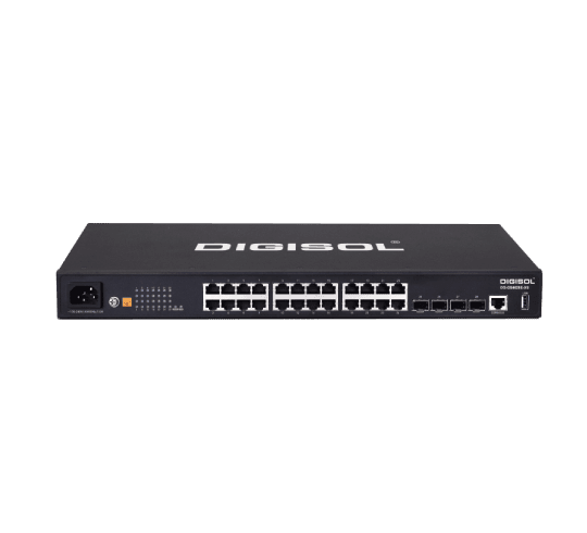 DIGISOL 24 Port L2+ 10G Access & Switch – DG-GS4628E-XS