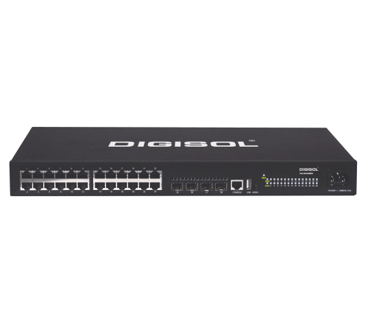 DG-GS4628E2 – Digisol L2 Gigabit Dual Stack Intelligent Switches