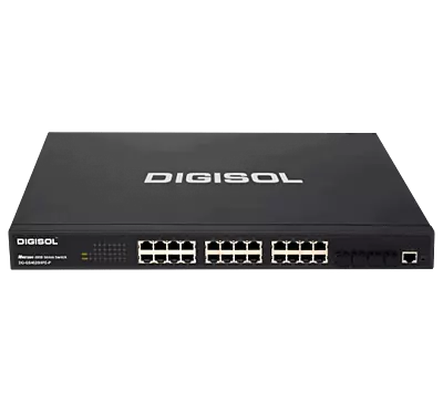 DG-GS4628HPE-P – Digisol L2 Gigabit Dual Stack Intelligent Switches
