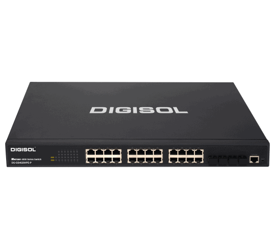 DG-GS4628HPE-P – Digisol L2 Gigabit Dual Stack Intelligent Switches
