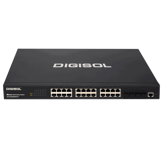 DG-GS4628HPE-P – Digisol L2 Gigabit Dual Stack Intelligent Switches