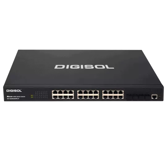 DG-GS4628HPE-P – Digisol L2 Gigabit Dual Stack Intelligent Switches