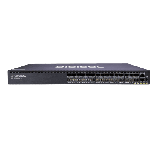 DIGISOL Full Fiber L3 Intelligent Switch with 10G Uplink – DG-GS4630FSE/IS