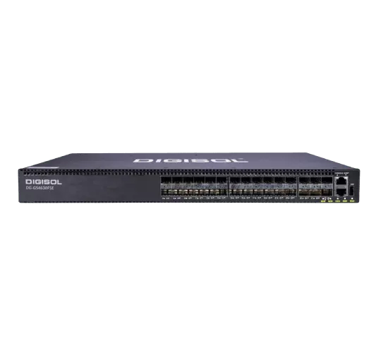 DIGISOL Full Fiber L3 Intelligent Switch with 10G Uplink – DG-GS4630FSE/IS
