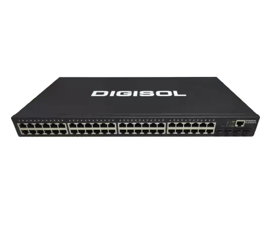 DIGISOL Layer 2 Gigabit Dual Stack Intelligent Switch – DG-GS4652E