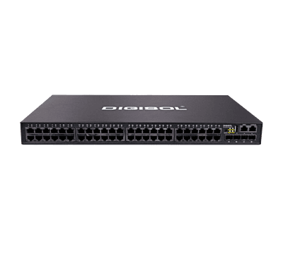 DIGISOL 48 Port L2+ 10G Access PoE Switch – DG-GS4652HP-XS