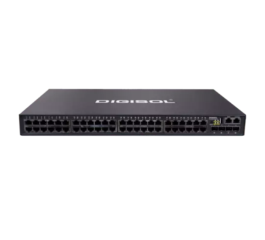 DIGISOL 48 Port L2+ 10G Access PoE Switch – DG-GS4652HP-XS