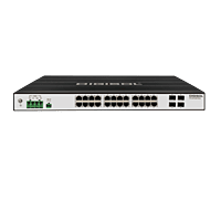 DIGISOL 24-Port Gigabit + 4G SFP L2 Managed Industrial PoE Switch – DG-IS4528HPDA