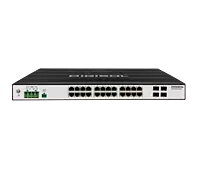 DIGISOL 24-Port Gigabit + 4G SFP L2 Managed Industrial PoE Switch – DG-IS4528HPDA