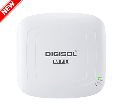 Digisol Indoor 802.11ax Wi-Fi6 4×4 MIMO Multigig PoE Enterprise Access Point – DG-WM600-X4 / IS