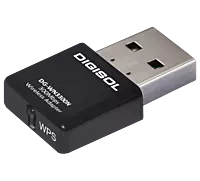 DG-WN3300N (H/W Ver. C1) – Digisol 802.11n 300Mbps Wireless USB Adapter