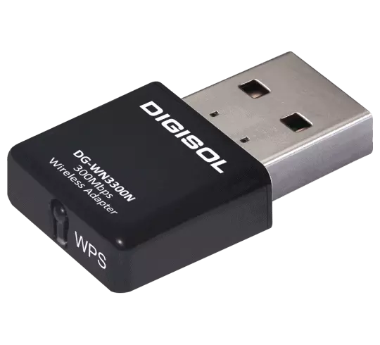 DG-WN3300N (H/W Ver. C1) – Digisol 802.11n 300Mbps Wireless USB Adapter