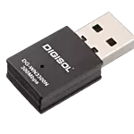 DG-WN3300N (H/W Ver. D1) – DIGISOL 802.11n 300Mbps Wireless USB Adapter