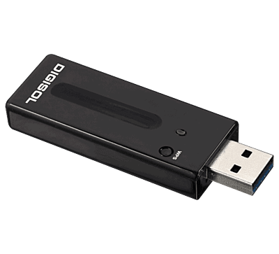 DG-WN3860AC (H/W Ver. A1) – Digisol AC1200 Dual Band Wireless 802.11ac USB Adapter