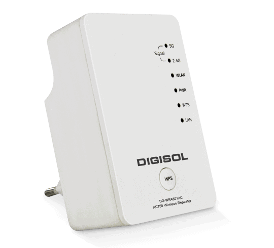 DG-WR4801AC (H/W Ver. A1) – Digisol AC750 Dual Band Wireless Repeater Or WiFi Booster