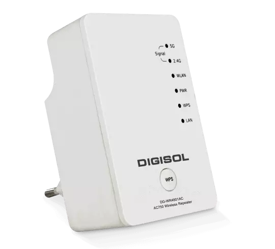 DG-WR4801AC (H/W Ver. A1) – Digisol AC750 Dual Band Wireless Repeater Or WiFi Booster