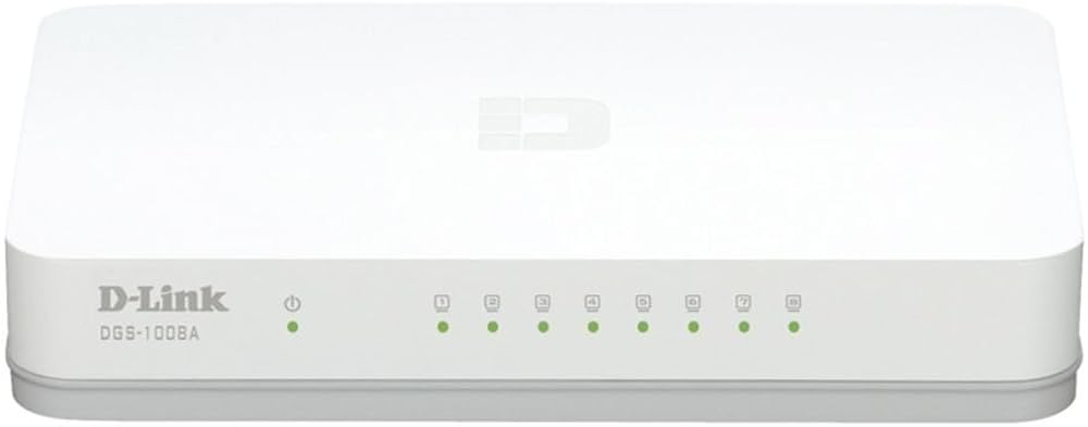 Dlink 8 Port Network Switch DGS-1008