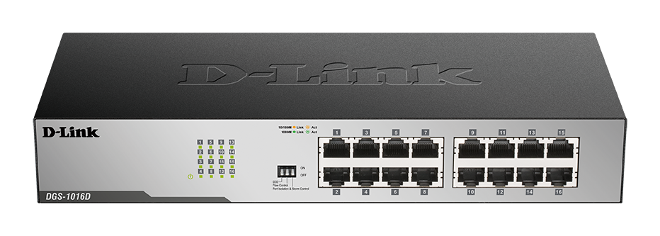 Dlink 16 Port Network Switch DGS-1016