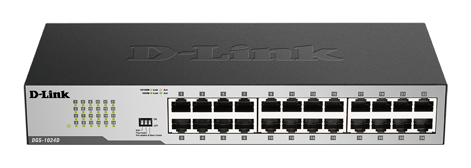 Dlink 24 Port Network Switch DGS-1024
