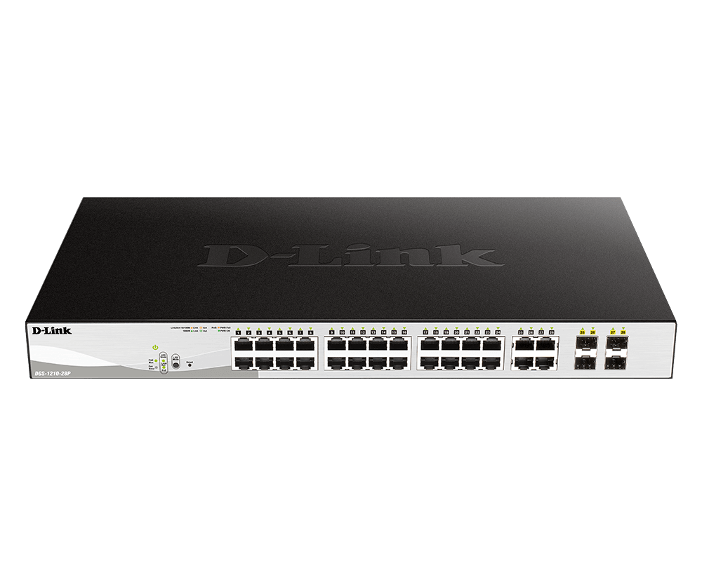Dlink 28 Port Network POE Switch DGS-1210-28P