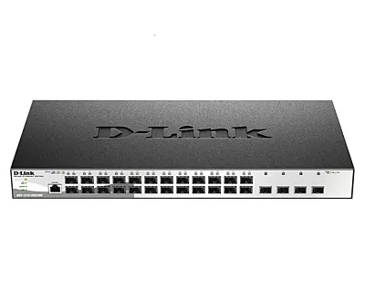 Dlink 28 Port Network Switch Fiber Full Giga DGS-1210-28XS