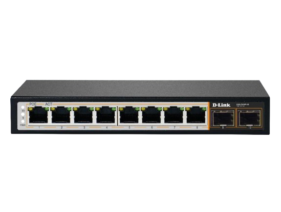 Dlink 8+2 Port POE Switch DGS-F1010P-SE