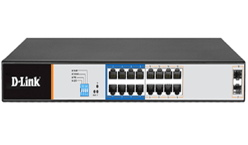 Dlink 16+2 Port POE Switch DGS-F1018P-E