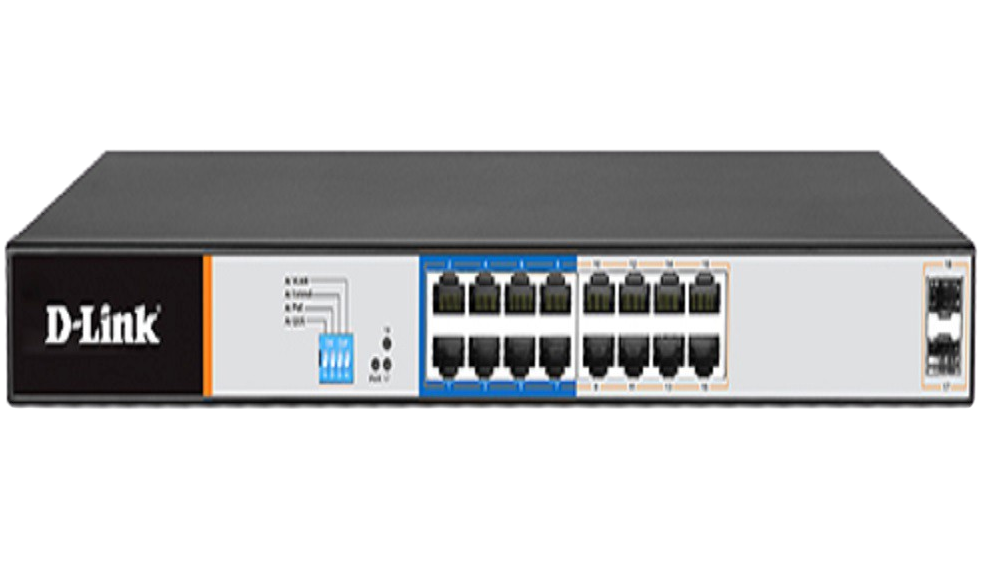 Dlink 16+2 Port POE Switch DGS-F1018P-E