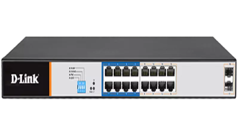 Dlink 16+2 Port POE Switch DGS-F1018P-E