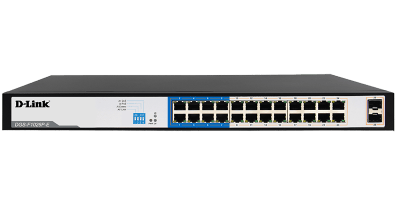 Dlink 24+2 Port POE Switch DGS-F1026P-E