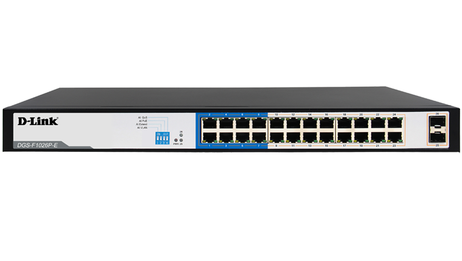 Dlink 24+2 Port POE Switch DGS-F1026P-E