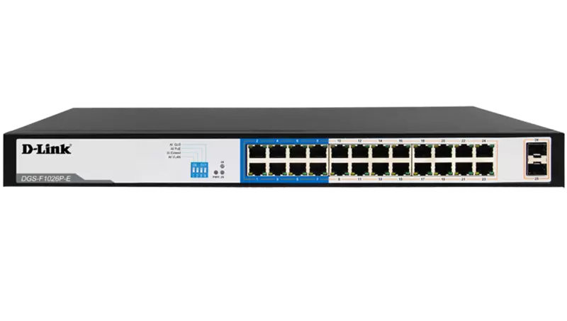 Dlink 24+2 Port POE Switch DGS-F1026P-E