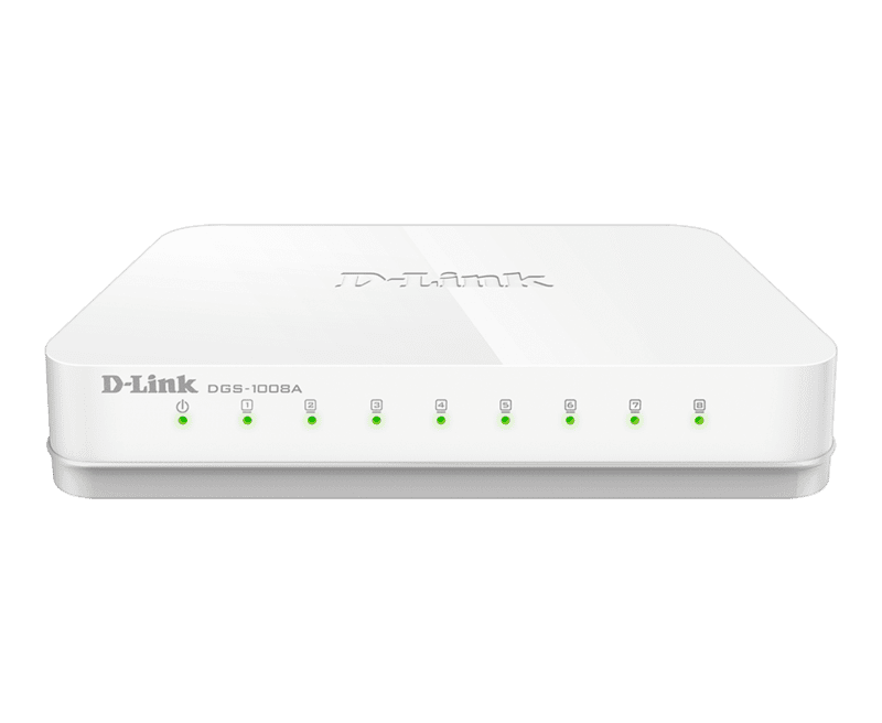 D-Link 8-Port 10/100/1000M Gigabit Desktop Switch