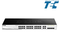 D-Link Port PoE Gigabit Smart Switch (DGS-1210-28P)