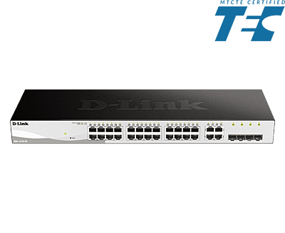 D-Link Port PoE Gigabit Smart Switch (DGS-1210-28P)