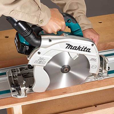 Circularsaw Machine, 235mm 9-1/4" 36V DHS900Z Cordless W/o Battery & Charger: Makita