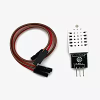 DHT22 Temperature & Humidity Sensor Module (AM2302) – Single Wire Digital Output for Arduino & ESP32
