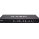 DG-GS1528HP/C – Digisol 24 Port Layer 2 Web managed Gigabit Ethernet PoE+ Switch with 2 Giga Combo Ports + 2 Gigabit SFP Ports