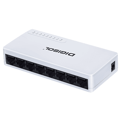 DG-FS1008DGE – DIGISOL 8 Port 10/100Mbps Ethernet Unmanaged Switch