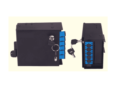 DIGISOL Compact LIU Wall Mount/Din Rail Design 06 Port Unloaded DIGISOL Compact LIU Wall Mount/Din Rail Design 06 Port Unloaded