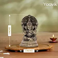 Lord Ganesha – Radiant Grace | Fine Brass | 5.5”