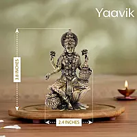 Goddess Lakshmi – Kalash Prosperity | Fine Brass | 4”