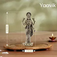 Goddess Lakshmi – Standing Grace | Fine Brass | 4”