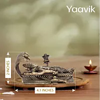 Ananthashayana Vishnu – Cosmic Rest | Fine Brass | 2.5”