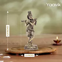 Lord Krishna – Divine Grace | Fine Brass | 6.4”