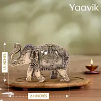 Elephant – Sacred Prosperity | Fine Brass | 1.5”