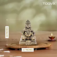 Lord Kubera – Guardian of Wealth | Fine Brass | 3.8”