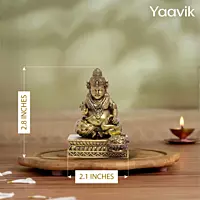 Lord Kubera – Guardian of Wealth | Fine Brass | 3”