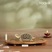 Vastu Tortoise – Auspicious Stability | Fine Brass | 1”