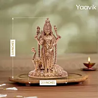 Lord Murugan – Timeless Divine Presence | Panchaloha | 4”